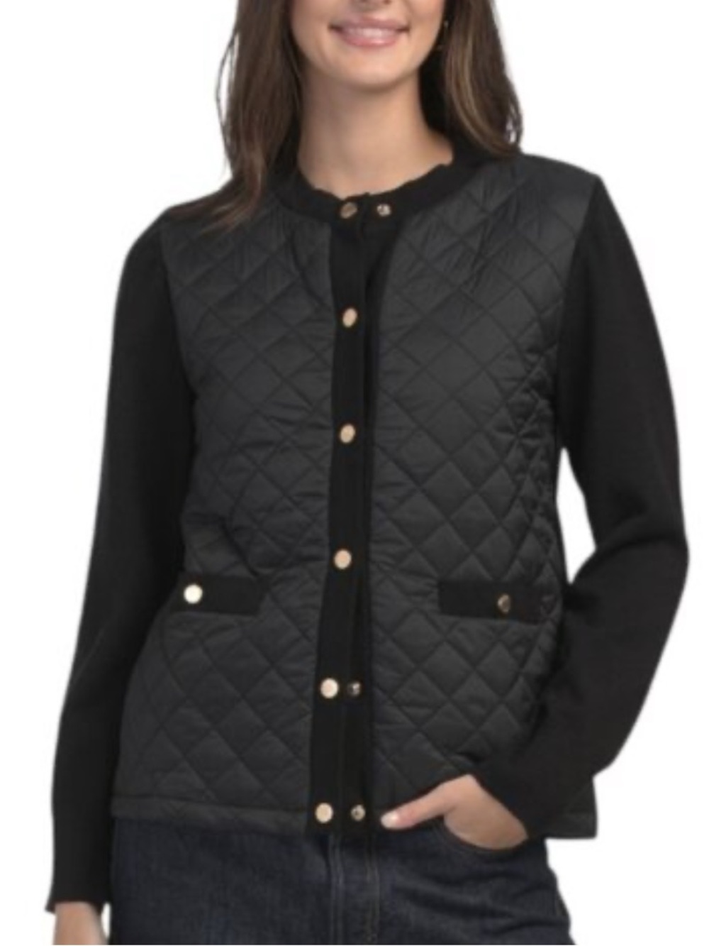 JNY Quilted Jacket